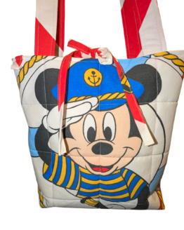 Sailor Mickey Vintage Quilted Bag